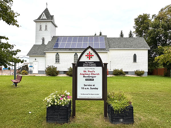 St. Paul’s Anglican Church at MacGregor