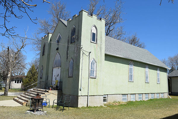 The former St. Paul's United Church at Beausejour