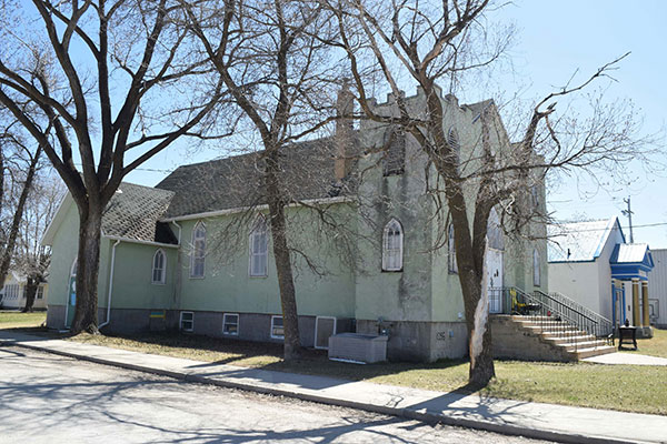 The former St. Paul's United Church at Beausejour