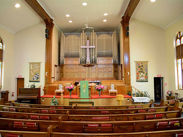 Interior of St. Paul’s United Church