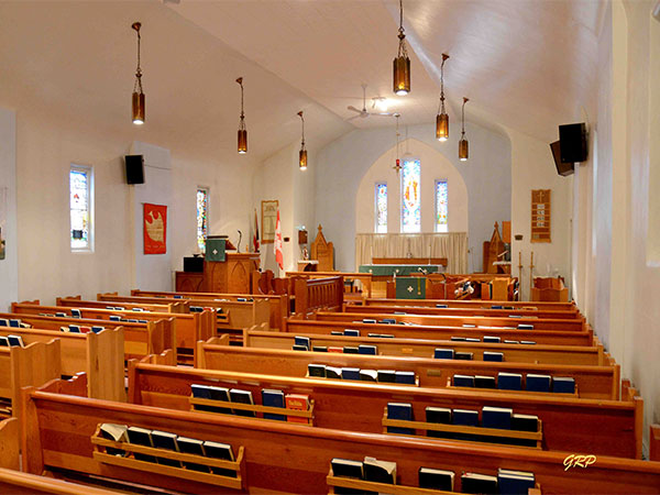 Interior of St. Peter and St. James Anglican Church