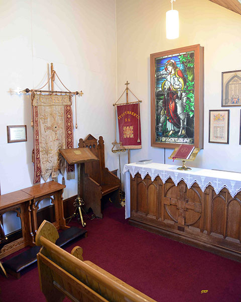 Items from the former St. Cuthbert’s Anglican Church