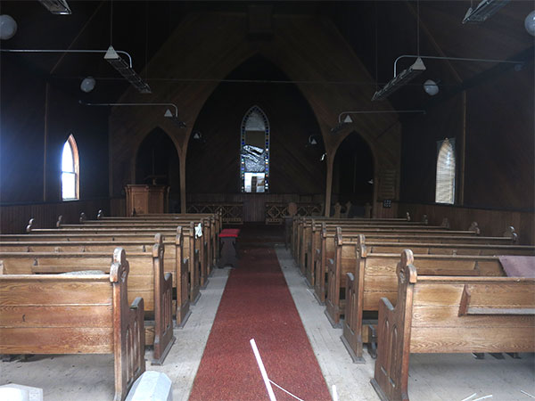 Interior of St. Stephen’s Anglican Church