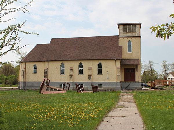 St. Thomas Anglican Church under renovation