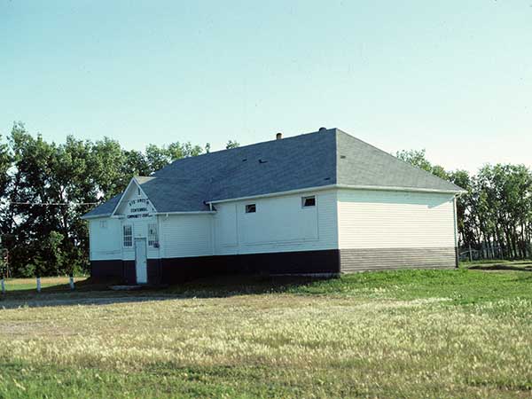 The former St. Vincent de Paul School building