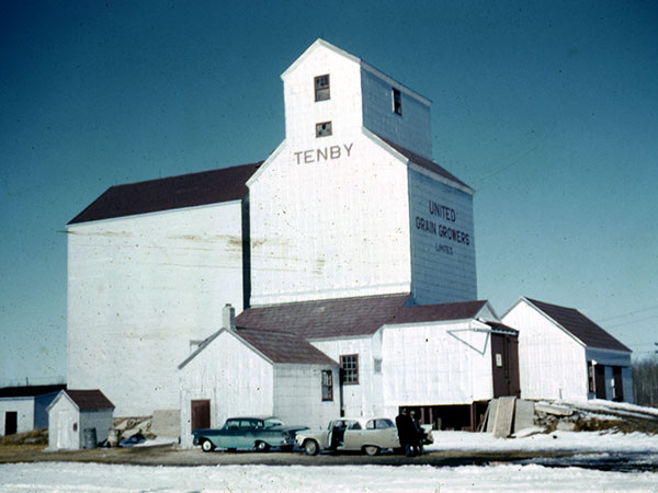 United Grain Growers grain elevator at Tenby