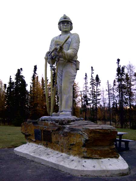 The Miner monument