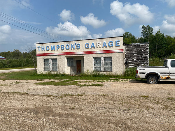 Thompson’s Garage at Piney