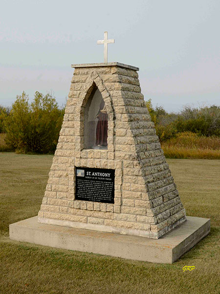 St. Anthony Roman Catholic Church commemorative monument