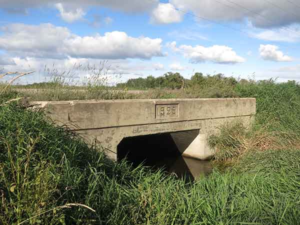 Concrete culvert bridge no. 1157