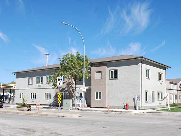 The former Transcona Curling Club building