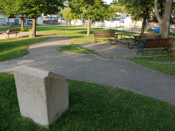 Traverse Park Monument