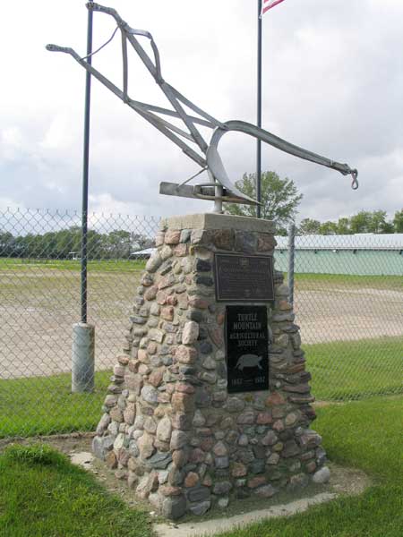 Turtle Mountain Agricultural Society Centennial Monument