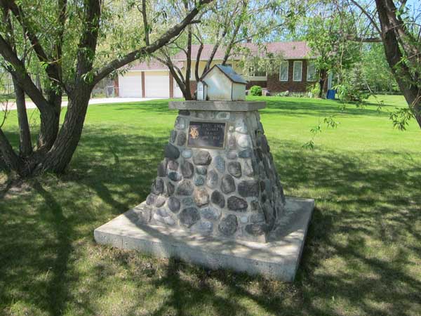 Turtle River School commemorative monument