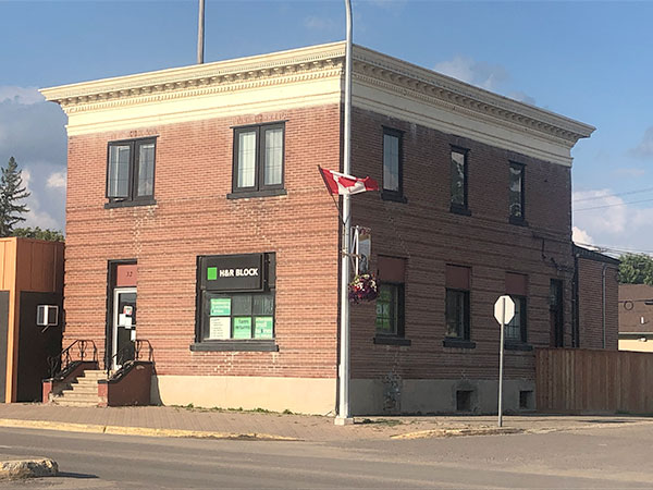 The former Union Bank Building at Minnedosa