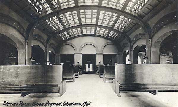 Waiting room in the Union Station