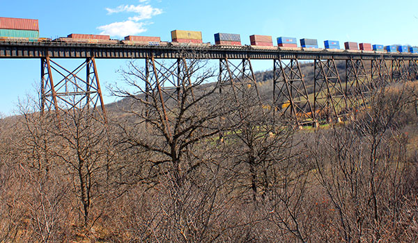 CNR steel bridge near Uno