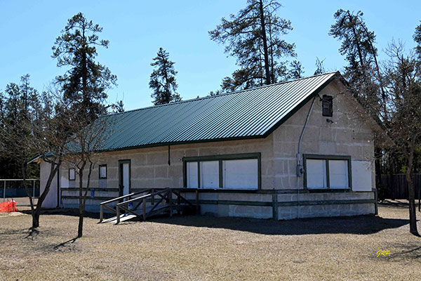 Former Canadian National Railway station at Vassar