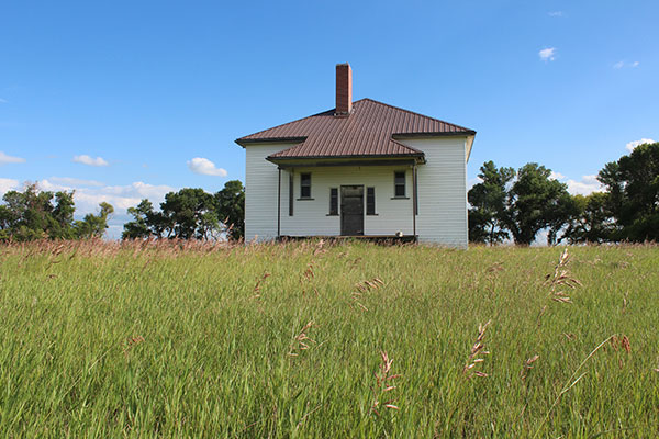 The former Verona School building