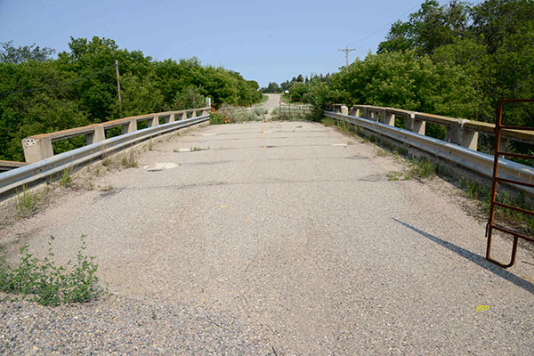 Concrete arch bridge no. 540 over Gopher Creek