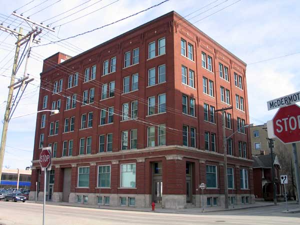 The former Western Glove Works Building