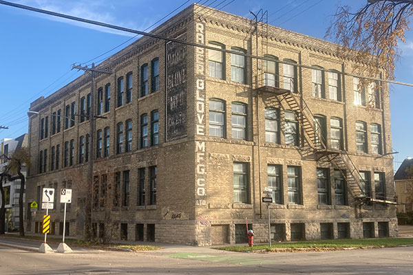 The former Western King Garment Building