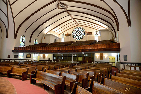 Interior of Westminster United Church