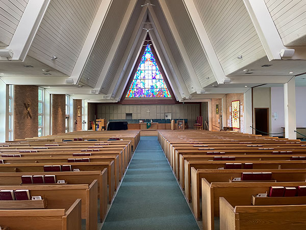 Interior of Westworth United Church