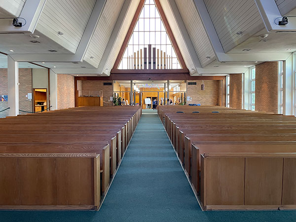 Interior of Westworth United Church
