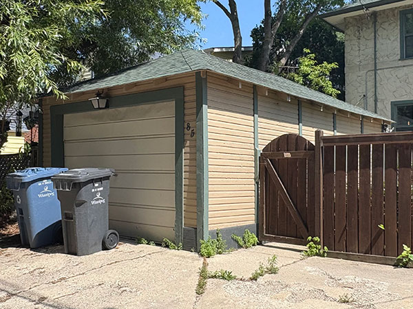 Garage associated with Whitney House