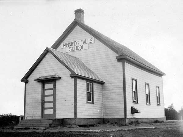 The original Winnipeg Falls North School