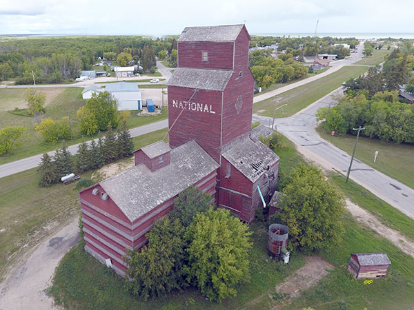 Former National Grain Elevator at Winnipegosis
