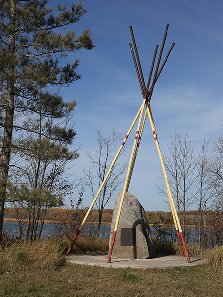 Yellowquill Trail Monument