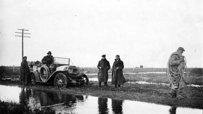 Portion of the &ldquo;Blue Route,&rdquo; Winnipeg to Souris (1922)