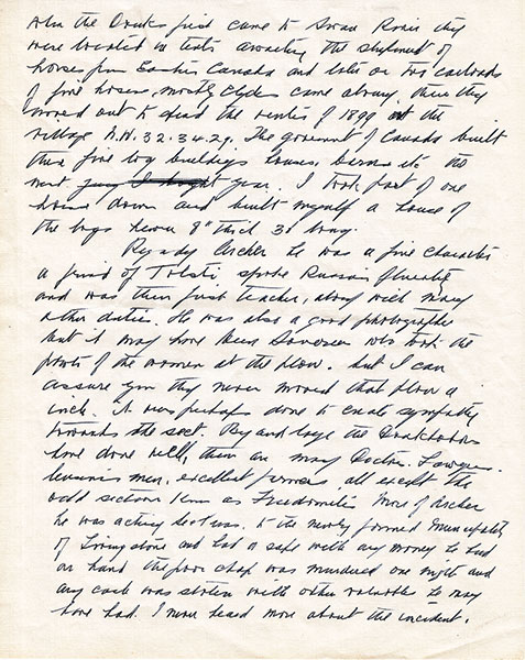Charles W. Banks, who arrived in the Swan River Valley in June 1898, would recall in a letter many years later that the Doukhobors &ldquo;were very good to me and I had hundreds of friends in the colony including Peter Veregin.&rdquo; Banks viewed the widely circulated photographs of Doukhobor women pulling plows as publicity stunts.