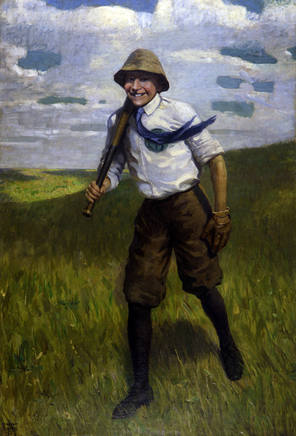 &ldquo;Spirit of Youth&rdquo; by Sir Edmund Wyly Grier (1862&ndash;1957).