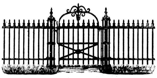 Special Design fence advertised in 1916