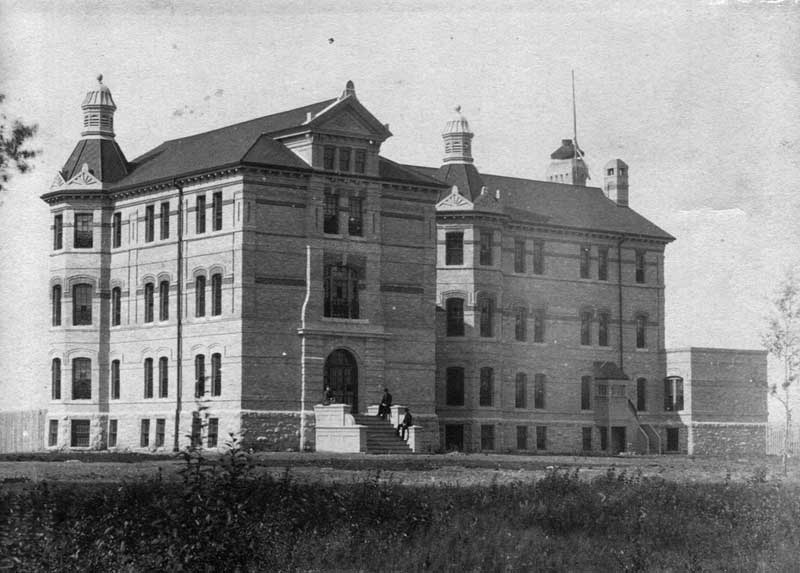 Manitoba Asylum for the Insane, built in 1886 and demolished in 1978