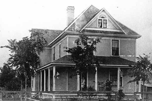 The Roy home at 375 Deschambault Street in St. Boniface