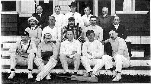 Cricket Team at Kildonan Park