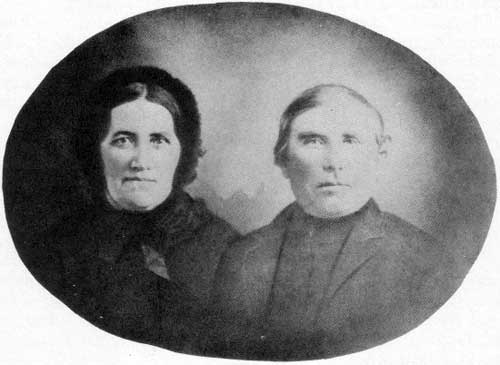 Jacob and Maria Braun who were among the first Mennonites to come to the West Reserve in 1875.