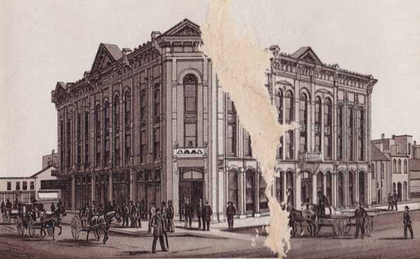 Sketch of the Leland Hotel