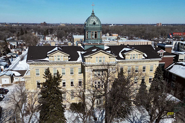 Aerial view of Académie Saint-Joseph