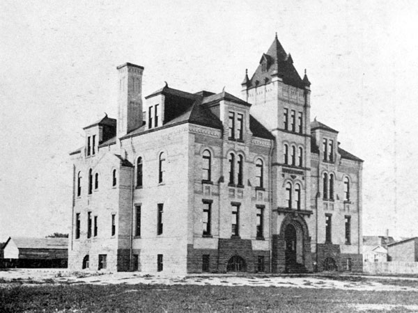 Argyle School No. 2, as built, 1903
