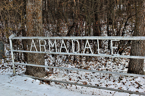 Entrance to Armadale Cottage