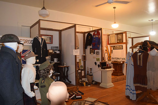 Interior of the Belmont and District Museum