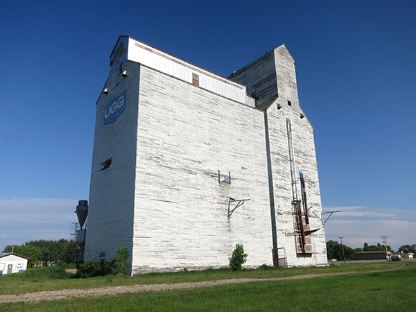 The former United Grain Growers Grain Elevator at Birch River