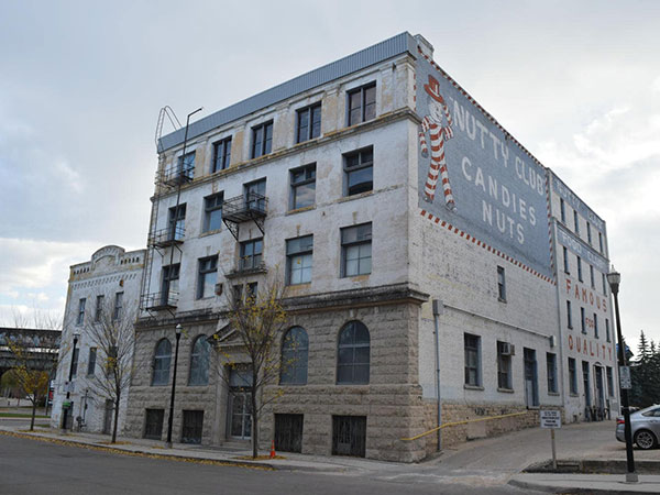 Black Building from the northwest side