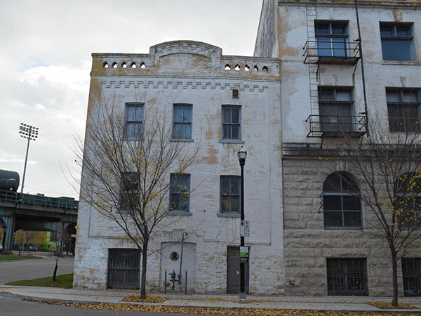 Black Building from the northeast side