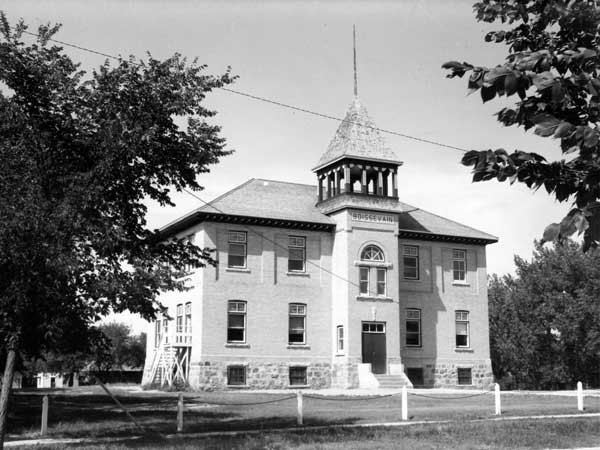 The third Boissevain School, erected in 1906